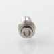 Monarchy Tapered Style Drip Tip for BB / Billet / Boro AIO Box Mod - Silver, Stainless Steel