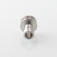 Monarchy Tapered Style Drip Tip for BB / Billet / Boro AIO Box Mod - Silver, Stainless Steel