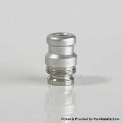 Mission XV DotMission Style Threaded Drip Tip for dotMod dotAIO V1 / V2 Pod - Silver, SS + Aluminum