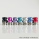 Mission XV DotMission Style Threaded Drip Tip for dotMod dotAIO V1 / V2 Pod - Silver, SS + Aluminum