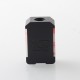 Kontrl Style Boro Tank for SXK BB / Billet AIO Box Mod Kit - Red, POM