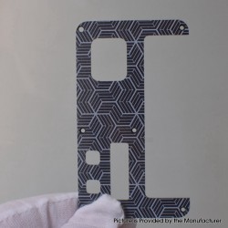 Authentic MK MODS Inner Plate for Veepon Kuka Pro AIO / Veepon Kuka AIO - Full Black, Type A, Acrylic