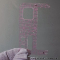 Authentic MK MODS Inner Plate for Veepon Kuka Pro AIO / Veepon Kuka AIO - Pink, Type A, Acrylic