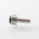 Monarchy Toothpick Style MTL Long Drip Tip for BB / Billet / Boro AIO Box Mod - Silver, Titanium