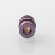 Never Normal Warp NUT Drop Style Drip Tip for BB / Billet / Boro AIO Box Mod - Purple, Titanium