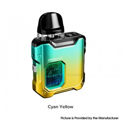 [Ships from Bonded Warehouse] Authentic FreeMax Galex Nano Pod System Kit - Cyan Yellow, 800mAh, 2ml, 0.8ohm / 1.0ohm