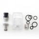 SXK Mission XV DotBoro Style Boro Tank + Drip Tip Set for KB2 Style RBA - Translucent