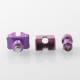 KILLAB R Style RBA Bridge for Billet / BB / Boro Tank - Purple, Titanium, Air Pin 4.0, 3.5, 3.0, 2.5, 2.0, 1.0mm