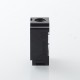 Mission XV Style Space Pod Boro Tank for SXK BB / Billet AIO Box Mod Kit - Black, POM