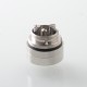 YFTK BY-kA KA V6 Style MTL RTA Rebuildable Tank Atomizer - Silver, 3ml, 22mm