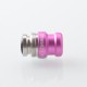 Mission XV DotMission Style Threaded Drip Tip for dotMod dotAIO V1 / V2 Pod - Pink, SS + Aluminum