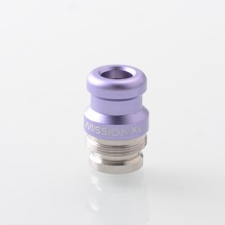 Mission XV DotMission Style Threaded Drip Tip for dotMod dotAIO V1 / V2 Pod - Purple, SS + Aluminum