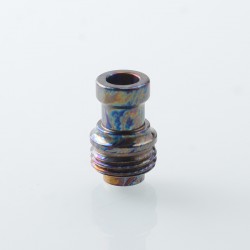 Unkwn Style Drip Tip for BB / Billet / Boro AIO Box Mod - Blueing, Titanium