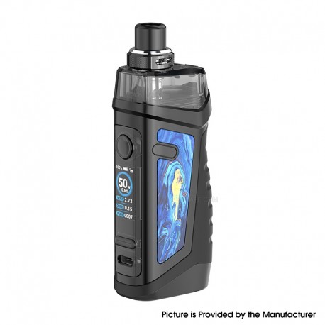 [Ships from Bonded Warehouse] Authentic Vandy Vape Jackaroo 18650 Pod Kit - Starry Blue, VW 5~70W, 1 x 18650, 4.7ml