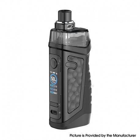 [Ships from Bonded Warehouse] Authentic Vandy Vape Jackaroo 18650 Pod Kit - Obsidian Black, VW 5~70W, 1 x 18650, 4.7ml