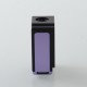 S-ProRo Style Boro Tank for SXK BB / Billet AIO Box Mod Kit - Purple + Black, Aluminum + POM