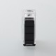 S-ProRo Style Boro Tank for SXK BB / Billet AIO Box Mod Kit - Black + Clear, Aluminum + Acrylic