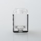 S-ProRo Style Boro Tank for SXK BB / Billet AIO Box Mod Kit - Black + Clear, Aluminum + Acrylic