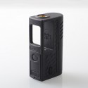 BMM.38 Aio Style 60W Boro Box Mod - Black, Monarchy Pattern, 1~60W, 1 x 18650 / 21700