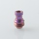 Unkwn Style Drip Tip for BB / Billet / Boro AIO Box Mod - Purple, Titanium