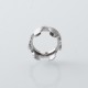 Replacement Decorative Top Ring for Monarchy Mobb The Last One / MOBB M2 ODB / MOBB Mini King Style RBA Bridge - Titanium