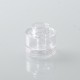 Replacement Top Tank Tube for FEV Flash e-Vapor V4.5S+ RTA - Translucent, PC, 2.5ml