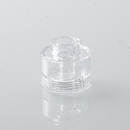 Replacement Top Tank Tube for FEV Flash e-Vapor V4.5S+ RTA - Translucent, PC, 2.5ml