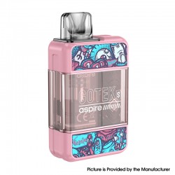 [Ships from Bonded Warehouse] Authentic Aspire GoTek S Pod System Kit - Pink, 650mAh 4.5ml