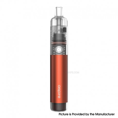 [Ships from Bonded Warehouse] Authentic Aspire Cyber G Pod System Kit - Amber Orange, 850mAh, 3ml, 0.8ohm / 1.0ohm