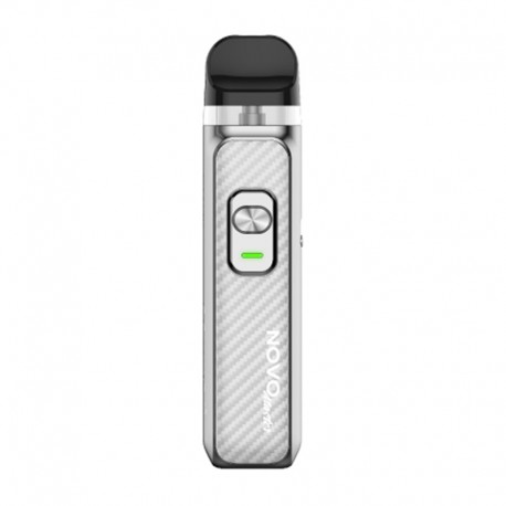 [Ships from Bonded Warehouse] Authentic SMOK Novo Master Pod System Kit - Silver Carbon Fiber, 1000mAh, 2ml, 0.6ohm / 0.8ohm