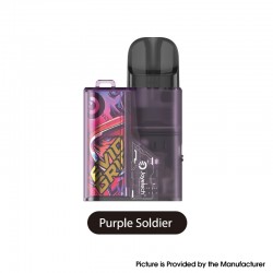 [Ships from Bonded Warehouse] Authentic Joyetech EVIO Grip Pod System Kit - Purple Soldier, 1000mAh, 2.8ml, 0.6ohm