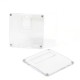 Authentic SXK Replacement Front + Back Cover Panel Plate for SXK Bantam V3 Box Mod Kit - Translucent, Acrylic