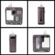 Authentic SXK Bantam V3 AIO Boro Box Mod Kit - Gun Metal, VW 5~30W, 1 x 18350, Compatible with BB / Billet Boro Tank