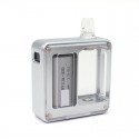 Authentic SXK Bantam V3 AIO Boro Box Mod Kit - Silver, VW 5~30W, 1 x 18350, Compatible with BB / Billet Boro Tank