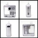 Authentic SXK Bantam V3 AIO Boro Box Mod Kit - Silver, VW 5~30W, 1 x 18350, Compatible with BB / Billet Boro Tank