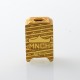 Monarchy X Penny Style Boro Tank for SXK BB / Billet AIO Box Mod Kit - Gold, Aluminum Alloy