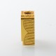 Monarchy X Penny Style Boro Tank for SXK BB / Billet AIO Box Mod Kit - Gold, Aluminum Alloy