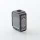 S-ProRo Style Boro Tank for SXK BB / Billet AIO Box Mod Kit - Kashmira + Black, Aluminum + POM