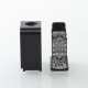 S-ProRo Style Boro Tank for SXK BB / Billet AIO Box Mod Kit - Kashmira + Black, Aluminum + POM