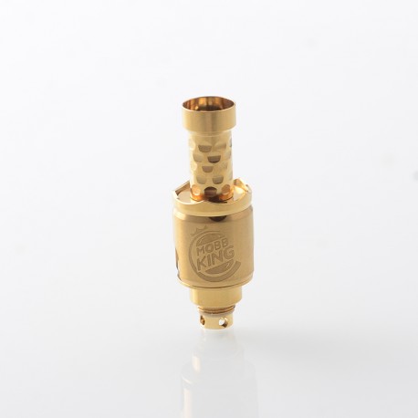 MOBB Mini King Style RBA Bridge for Billet / BB / Boro Tank - Gold, Stainless Steel, Air Pins 1.2mm, 1.5mm, 2.5mm, 3.5mm