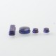 Replacement Button Set for BMM.38 Aio Style Mod - Blue, Resin (3 PCS)