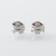 YFTK Coil Clamp for Flash e-Vapor Fev V4.5S+ / V4.5 RTA - Silver (2 PCS)