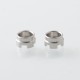 YFTK Coil Clamp for Flash e-Vapor Fev V4.5S+ / V4.5 RTA - Silver (2 PCS)