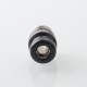 Mission XV DotMission Style Threaded Drip Tip for dotMod dotAIO V1 / V2 Pod - Black, SS + Aluminum