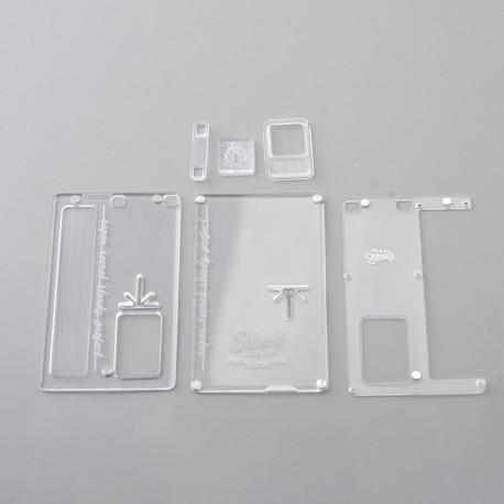 SSPP Sturdy Style Panel Cover Panel Plate for Cthulhu AIO Mod Kit - Translucent, Acrylic