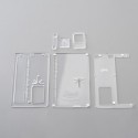 SSPP Sturdy Style Panel Cover Panel Plate for Cthulhu AIO Mod Kit - Translucent, Acrylic