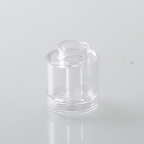 Replacement Top Tank Tube for FEV Flash e-Vapor V4.5S+ RTA - Translucent, PC, 3.5ml