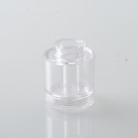 Replacement Top Tank Tube for FEV Flash e-Vapor V4.5S+ RTA - Translucent, PC, 3.5ml