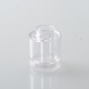 Replacement Top Tank Tube for FEV Flash e-Vapor V4.5S+ RTA - Translucent, PC, 3.5ml