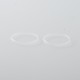 Replacement Top Tank Tube for FEV Flash e-Vapor V4.5S+ RTA - Translucent, PC, 3.5ml